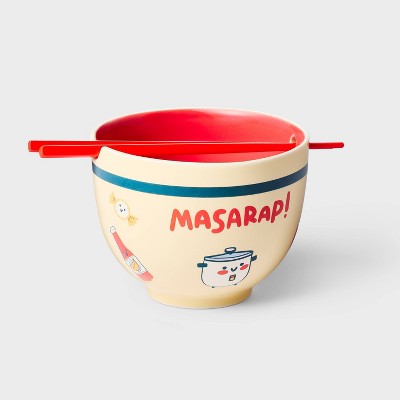 Masaraap Ramen Bowl and Chopsticks