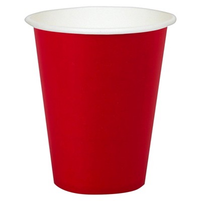 24ct 9 Oz. Cups - Red