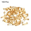 Unique Bargains Metal DIY Blankets Crafts Brooch Making Sewing Safety Pins 100 Pcs - 3 of 4