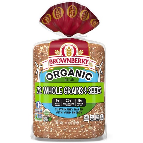 Brownberry Organic 22 Grains & Seeds Bread - 27oz : Target