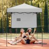 EAGLE PEAK 6'x4'Instant Pop Up Canopy with Adjustable Sun Wall - 2 of 4