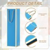 Unique Bargains Thick Kraft Paper Gold Edge Wine Gift Bags 13.7" x 3.7" x 3.5" 6 Pcs - 3 of 4