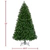 Yaheetech 4.5Ft/6Ft/7.5Ft/9Ft/12Ft Pre-lit Spruce Artificial Christmas Tree with 150 Incandescent Warm White Lights - 3 of 4