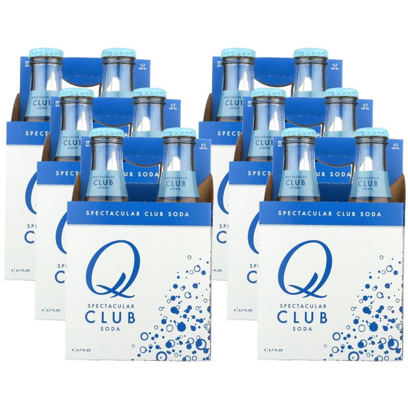 Q Mixers Club Soda - Case of 6/4 pack, 6.7 oz, 1 of 8