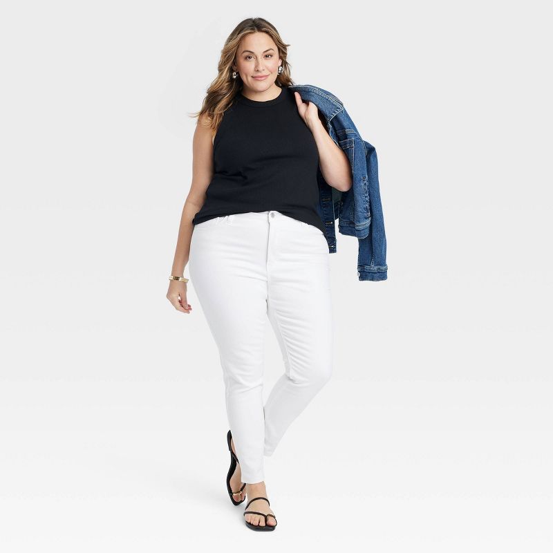Women's High-Rise Skinny Jeans - Ava & Viv™, 3 of 6