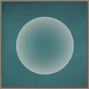 Amanti Art Circles by Incado Canvas Wall Art Print Framed 22 x 22-in. - 1 of 4
