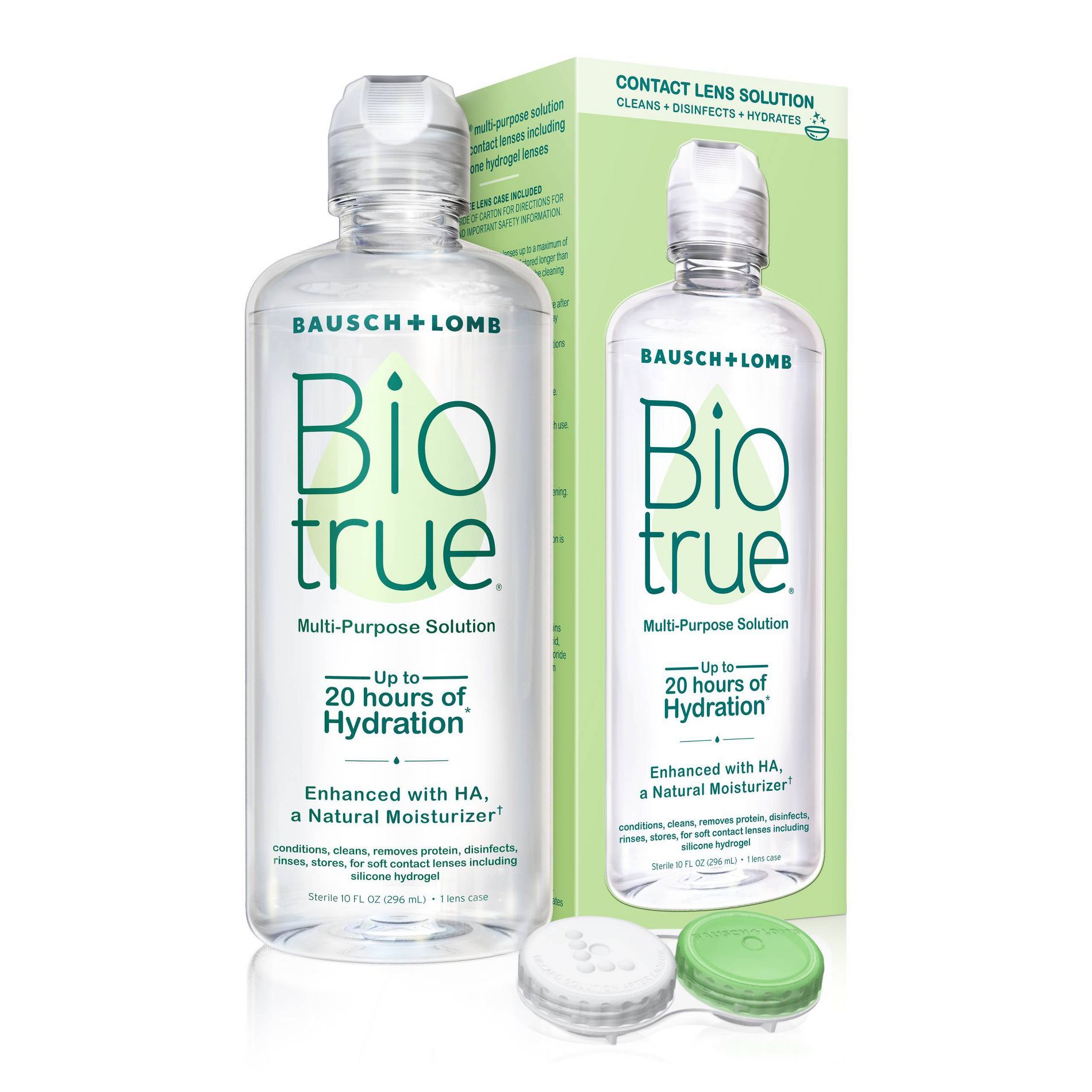 Biotrue Original Multi-Purpose Contact Lens Solution with Lens Case by Bausch + Lomb - 10 fl oz