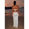 Moda Minx 'Venice' Nude Shim Starfish Maxi Skirt - 3 of 4