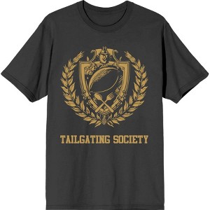 American Football Tailgating Society Adult Crew Neck Short Sleeve Tee - 1 of 2