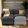 Best Choice Products 82in Modular Sectional Pillowtop Sofa w/ Ottoman & Storage - 4 of 4