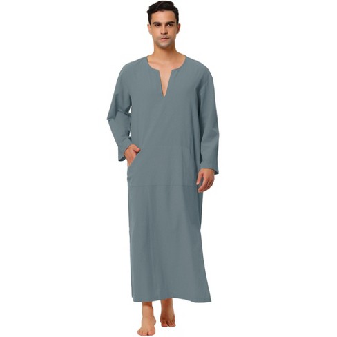 Men's best sale long nightgown