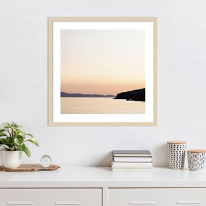 Amanti Art Sunset at Tinos by Lily Mourier Wood Framed Wall Art Print - 1 of 4
