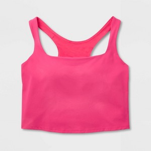 Women's Everyday Soft Square Neck Support Tank Top - All In Motion™ - 1 of 3