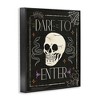 Stupell Industries Dare To Enter Phrase Black Framed Giclee Art - 3 of 4