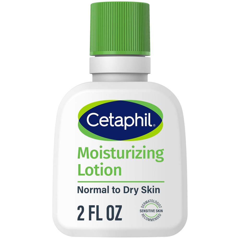 Photos - Cream / Lotion Cetaphil Moisturizing Face and Body Lotion for Dry Skin, Unscented - Travel Moisturizer - 2 fl oz: Hypoallergenic, Paraben-F 