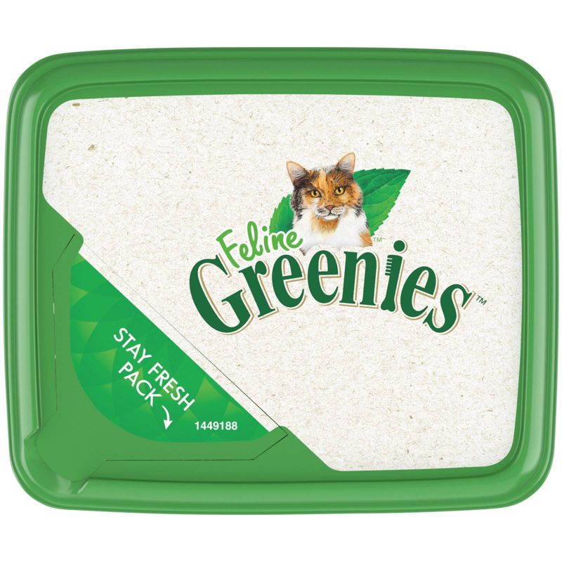 Greenies Savory Salmon Flavor Dental Cat Treats, 4 of 11