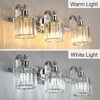 LED Modern Crystal Bathroom Vanity Lights Over Mirror (3/4/5/6-Light) - 3 of 4