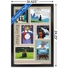 Trends International The Wizarding World: Harry Potter - Stamps Collage Framed Wall Poster Prints - 3 of 4
