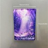 Violet Refrigerator Magnets with Acrylic Craft Decoration Flowing Sand Home Decor Festival Gifts - 4 of 4