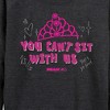 Women's - Mean Girls - You Cant Sit With Us Lightweight French Terry Wide Neck Long Sleeve Shirt - 2 of 4