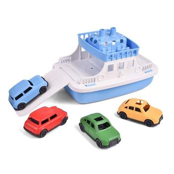 Fun Little Toys Ferry Boat Carrier with Cars, 5 pcs