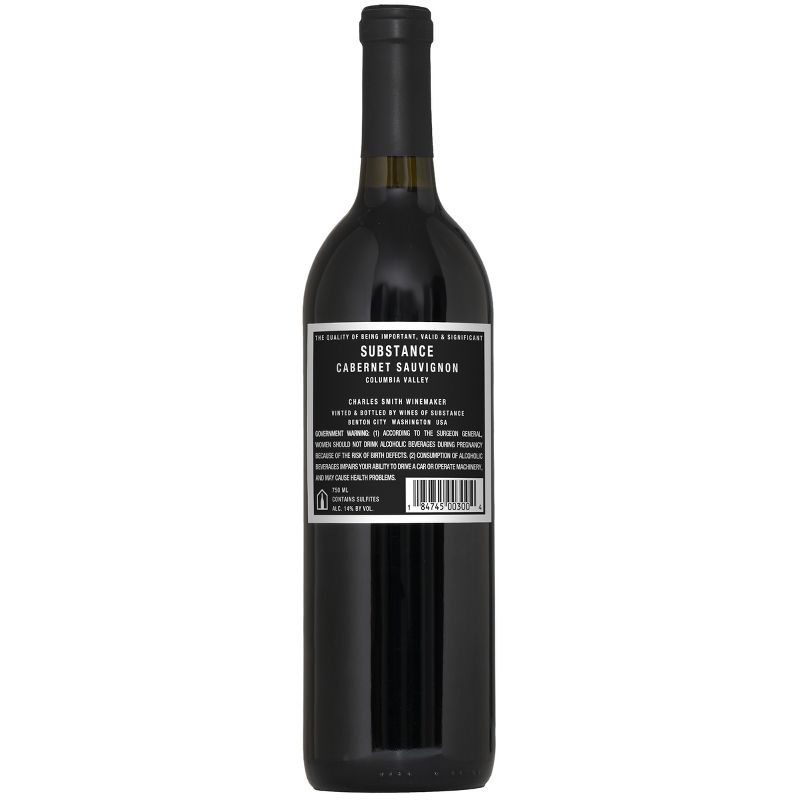 Substance Cabernet Sauvignon Red Wine - 750ml Bottle, 4 of 7