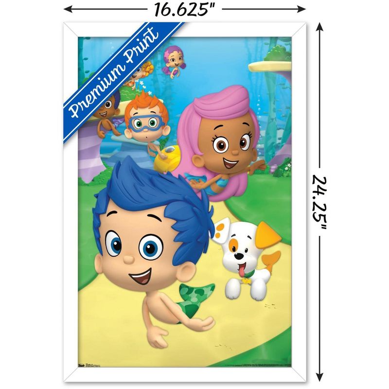 Trends International Nickelodeon Bubble Guppies - Group Framed Wall Poster Prints, 3 of 7