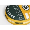 NFL Green Bay Packers Circle Plushlete Pillow: Sports Logo Microplush Decor - 2 of 3