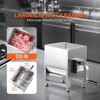 VEVOR Manual Meat Mixer, 120L Fixed Tank Meat Processing Equipment(Mixing Max 120LBS for Meat), Stainless Steel Meat Mixer, Silver - 3 of 4