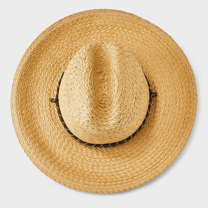 Men&#39;s Paper Straw Lifeguard Panama Hat - Goodfellow &#38; Co&#8482; Beige, 4 of 6