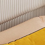 off-white/wooden feet