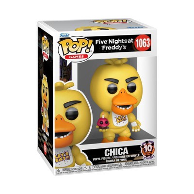 Funko POP! FNAF Five Nights At Freddy’s Chica with Cupcake 10th Anniversary Figure #1063!