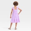 Girls' Woven Midi Dress - Cat & Jack™ - 2 of 3