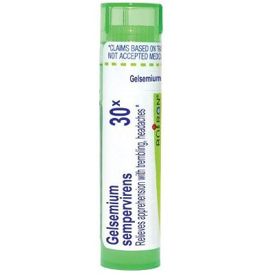 Gelsemium Sempervirens 30X by Boiron Homeopathic Single Medicine For Stress & Sleep  -  80 Pellet