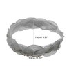 Unique Bargains Women's Mesh Rhinestone Chain Faux Crystal Headbands Hair Accessories 1.1 Inch Wide 1 Pc - 4 of 4