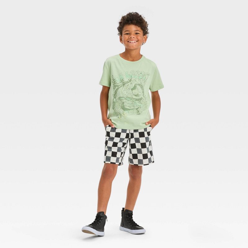 Boys' Pull-On 'At the Knee' Knit Shorts Cat & Jack™, 4 of 7