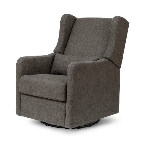 Carter s by DaVinci Arlo Recliner and Swivel Glider Charcoal Linen