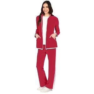 The Lakeside Collection Women's Jogger Track Suit 2 Pc Set - 1 of 4