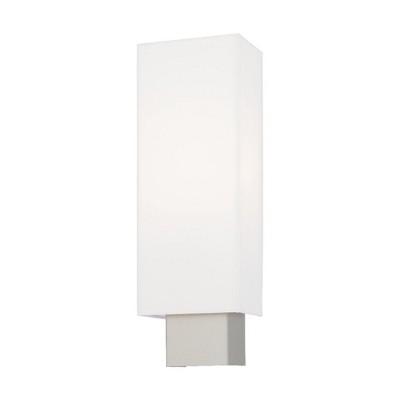 Livex Lighting Meridian 1 - Light Wall Light in  Brushed Nickel