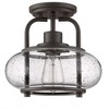 Quoizel Lighting Trilogy 1 - Light Semi-Flush Mount in  Old Bronze - 2 of 3
