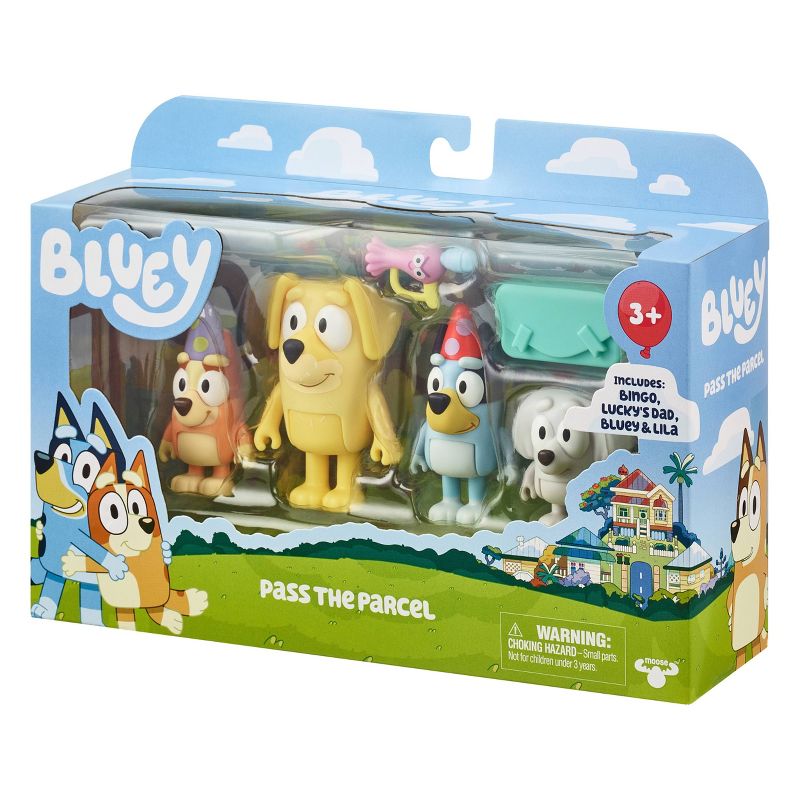 Bluey Pass the Parcel Figures - 4pk, 5 of 9