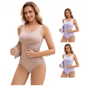 INSPIRE CHIC Women's 3 Rows Waist Cincher Butt Tummy Control Full Shapewear Body Shaper 3 Packs - 1 of 4