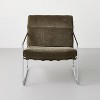 Chrome Frame Sling Accent Chair - Hearth & Hand™ with Magnolia - 3 of 4