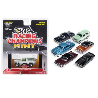 Mint Release 2 Set D Set of 6 cars 1/64 Diecast Model Cars by Racing Champions