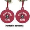 Lenoir-Rhyne University Bears Logo Aluminum Holiday Christmas Tree Ornament - 2 of 4