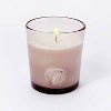 Colored Glass Candle Pink - Threshold™ designed with Studio McGee - image 3 of 4
