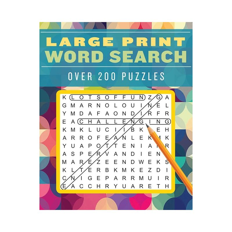 Large Print Word Search - (Large Print Puzzle Books) by  Editors of Portable Press (Paperback), 1 of 2