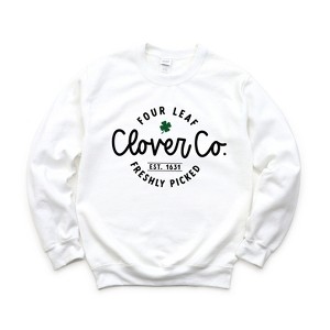 Simply Sage Market Women's Graphic Hoodie Four Leaf Clover Co. - 1 of 4