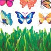 Slickblue Flying Butterflies Wall Decals 23.6x35.9 inch – Creative, Waterproof Vinyl Art for Bedroom & Living Room - 2 of 3