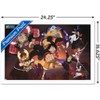 Trends International One Piece: Wano Country - Group Attack Framed Wall Poster Prints - 3 of 4